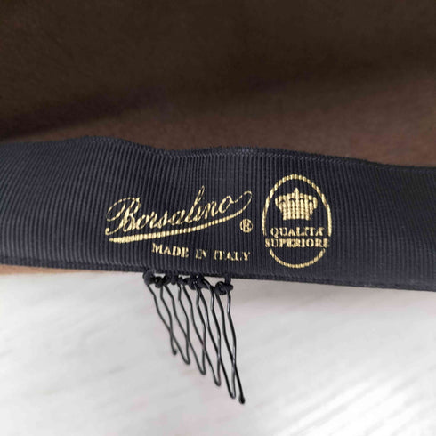 ボルサリーノ Borsalino MADE IN ITALY ウールハット レディース