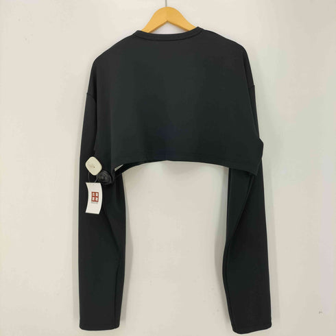 ブラックコムデギャルソン BLACK COMME des GARCONS エステル クロップドカットソー レディース JPN:L