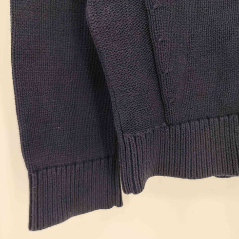 トミーヒルフィガー TOMMY HILFIGER Premium Cotton ワンポイント ドライバーズニット メンズ JPN:L