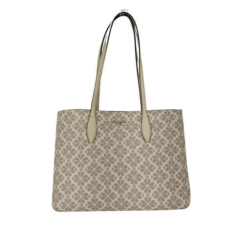 ケイトスペードニューヨーク kate spade NEW YORK オール デイ スペード フラワー コーテッド キャンバス ラージ トート レディース