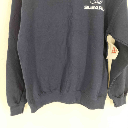 ギルダン GILDAN 企業ロゴ 両面プリントクルーネックスウェット メンズ L
