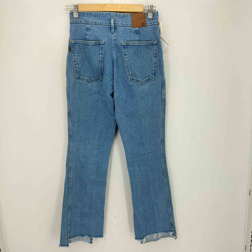 ユーバイスピックアンドスパン U by SPICK&SPAN 21SS ダメージ加工 デニムパンツ レディース 5 1/2