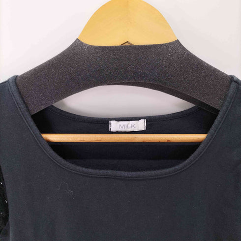 ミルク MILK レースデザイン S/S ワンピース レディース