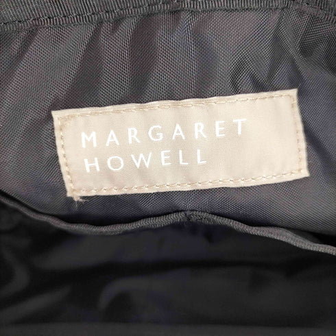 マーガレットハウエル MARGARET HOWELL 別注 キャンバス ショルダーバッグ メンズ