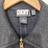 ダナキャランニューヨーク DKNY 90s archive Aライン ダブルジップ ウールジャケット レディース import:S