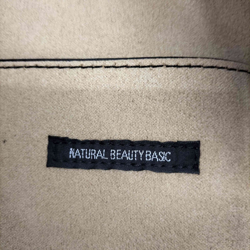 ナチュラルビューティーベーシック NATURAL BEAUTY BASIC メタルバックルバルキーショルダーバッグ レディース
