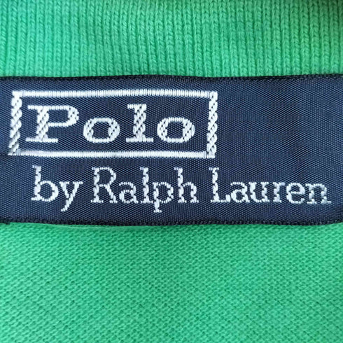 ポロバイラルフローレン Polo by RALPH LAUREN ポニー刺繍 ポロシャツ メンズ import:M