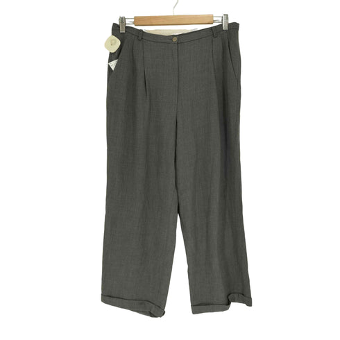 アルマーニコレツィオーニ ARMANI COLLEZIONI MADE IN ITALY ウールレーヨンスラックス メンズ 14