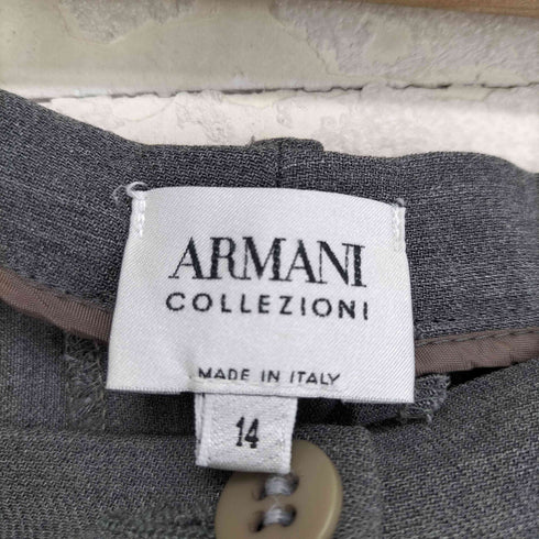 アルマーニコレツィオーニ ARMANI COLLEZIONI MADE IN ITALY ウールレーヨンスラックス メンズ 14