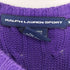 ラルフローレンスポーツ RALPH LAUREN SPORT Vネック コットン ケーブル 長袖 ニット レディース import:M