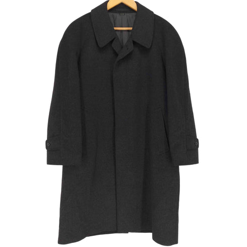 PURE CASHMERE ピュアカシミヤステンカラーコート メンズ 160