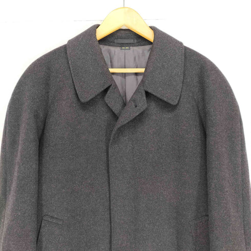 PURE CASHMERE ピュアカシミヤステンカラーコート メンズ 160