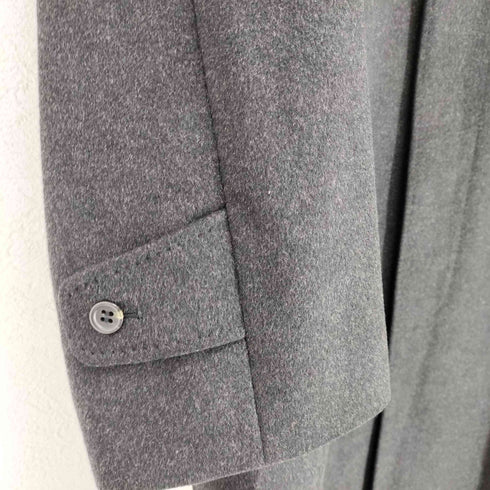 PURE CASHMERE ピュアカシミヤステンカラーコート メンズ 160