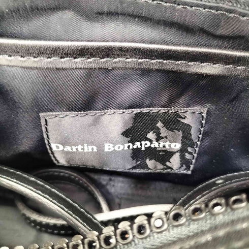 ダルタンボナパル Dartin Bonaparto スパンコール チェックハンドバッグ レディース