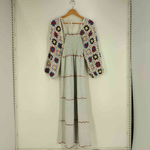 HELLO.SANFRANCISCO クロシェボレロ付ティアードキャミワンピ レディース ONE SIZE