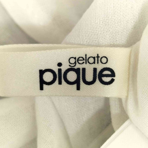 ジェラートピケ gelato pique ギンガムチェック柄キャミソール レディース ONE SIZE