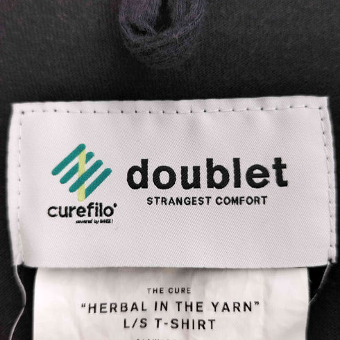 ダブレット doublet 24aw HERBAL IN THE YARN L/S T-SHIRT メンズ JPN:L