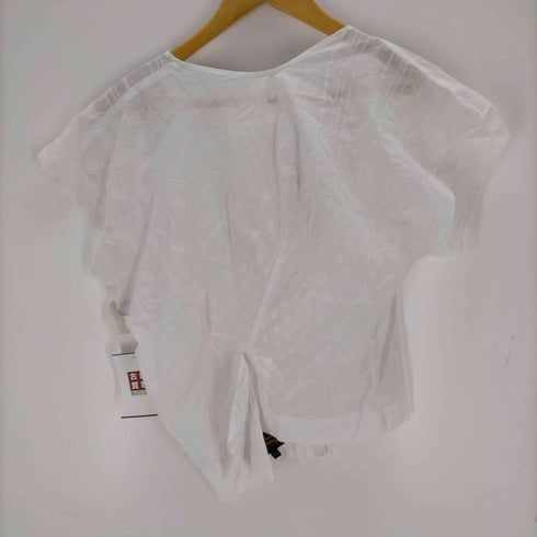 ヴィヴィアンウエストウッド アングロマニア Vivienne Westwood ANGLOMANIA 総柄 ノースリーブ変形ブラウス レディース import:XS