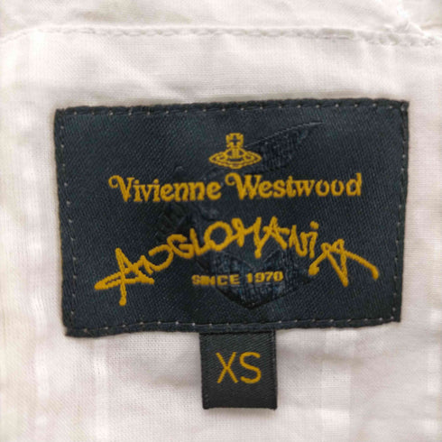 ヴィヴィアンウエストウッド アングロマニア Vivienne Westwood ANGLOMANIA 総柄 ノースリーブ変形ブラウス レディース import:XS