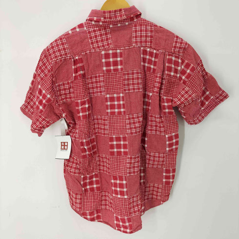 ディッキーズ Dickies プルオーバーパッチワークシャシャツ メンズ import:L
