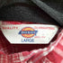 ディッキーズ Dickies プルオーバーパッチワークシャシャツ メンズ import:L