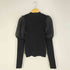 リエンダ rienda バルーンショルダーコンビKnit TOP レディース FREE