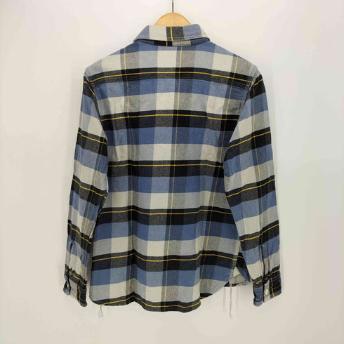 ヒューストン HOUSTON CHECK VIYELLA SHIRTS ビエラ チェック ネルシャツ メンズ import:M