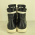 リックオウエンス RICK OWENS 17ss Ramones High 'Black Leather' メンズ 41