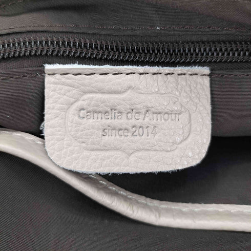 Camellia de Amour レザーショルダーバッグ レディース