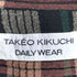 タケオキクチ TAKEO KIKUCHI OLD 初期 レーヨン混 オープンカラーシャツ シースルー メンズ JPN:2