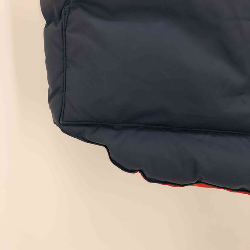ラグビーラルフローレン Rugby Ralph Lauren 00S ナイロン レザー切替 ダウンベスト メンズ import:S