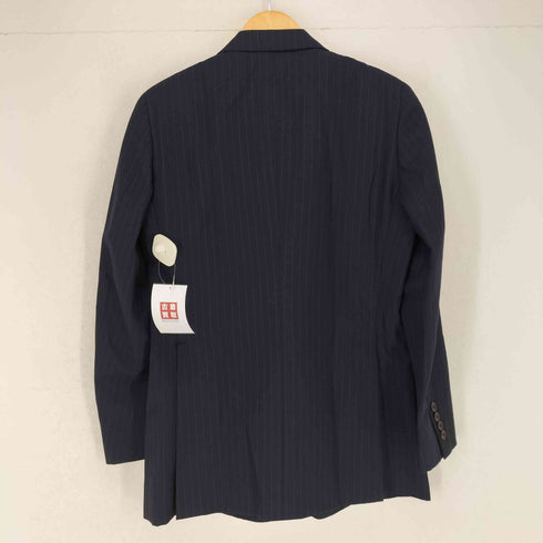 チャップスラルフローレン CHAPS RALPH LAUREN ストライプウールテーラードジャケット レディース
