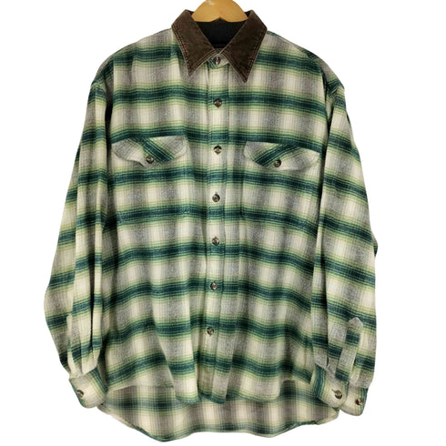 GAVIAL チェックネルシャツ メンズ import:L