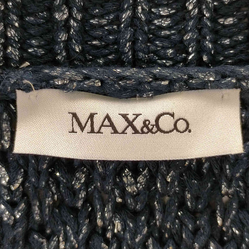 マックスアンドコー MAX & CO. ラメニットカーディガン レディース JPN:M