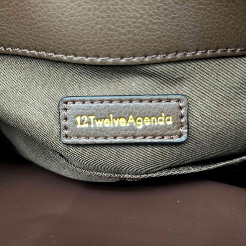12twelve agenda 軽量2way ハンドルスクエアA4バッグ レディース