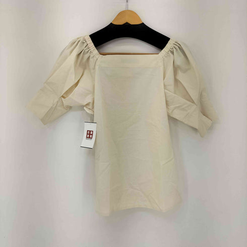 エストネーション ESTNATION 22SS スクエアネックブラウス プルオーバー S/S レディース 36