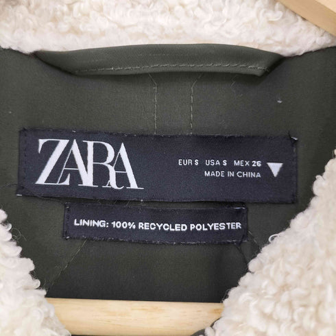 ザラ ZARA キルティングジャケット レディース import:S