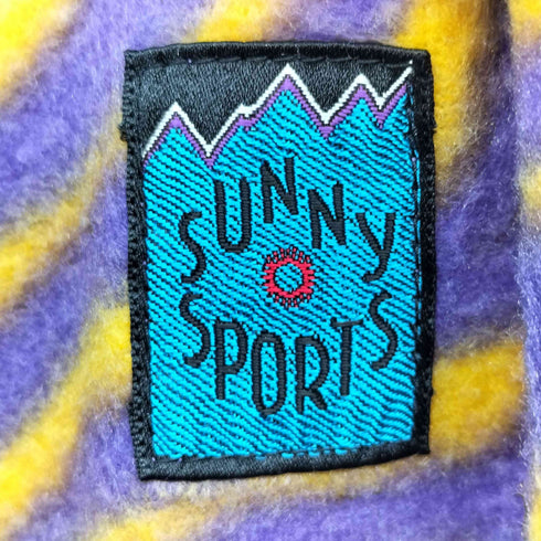 サニースポーツ SUNNY SPORTS 総柄 フリース プルオーバージャケット メンズ