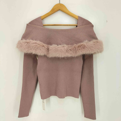 イング INGNI ファー付ケープニット レディース JPN:M