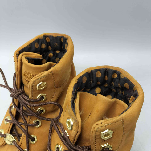 ティンバーランド Timberland AF AUTH ROLL TOP ロール トップ 裏地ドット ショートブーツ レディース JPN:24.5