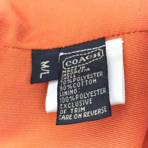 コーチ COACH シグネチャー レザーベルト ハット レディース