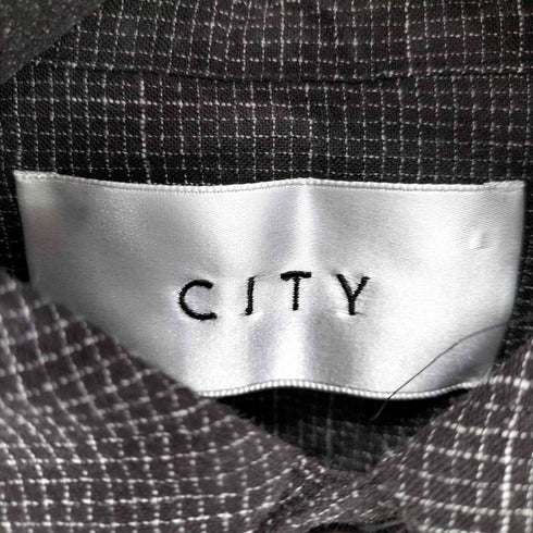 シティー CITY 21SS チェックショートスリーブシャツ/CHECK SHORT SLEEVE SHIRTS メンズ JPN:1