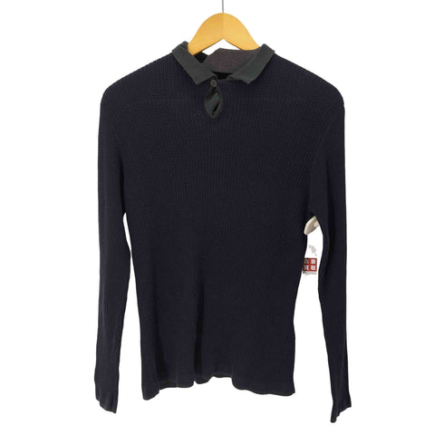 ジョルジオアルマーニ Giorgio Armani イタリア製 ニットポロシャツ メンズ EUR:48