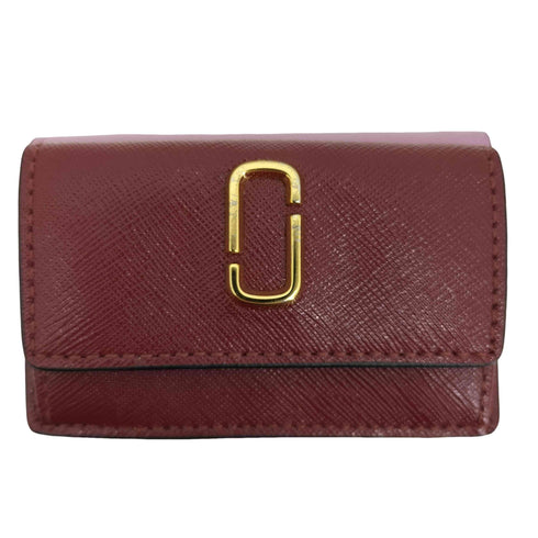 マークジェイコブス MARC JACOBS THE SNAPSHOT MINI TRIFOLD ザ スナップショット ミニ トライフォールド ミニ三つ折り財布 レディース