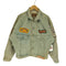 CODE BLEU M052-144M ワッペン 装飾 デニム トラッカー ジャケット メンズ import:L