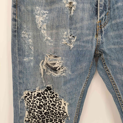 リーバイス Levis 559 リメイク レオパード ストレート デニム パンツ メンズ W34 L32