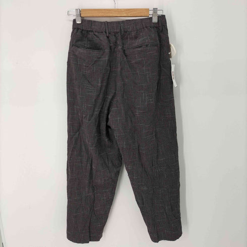 シティー CITY 21SS チェックワイドテーパードパンツ/CHECK WIDE TAPERED PANTS メンズ JPN:1