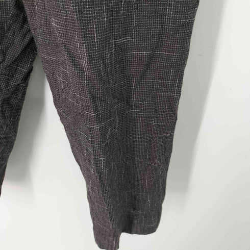 シティー CITY 21SS チェックワイドテーパードパンツ/CHECK WIDE TAPERED PANTS メンズ JPN:1