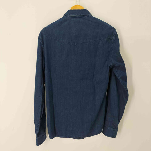 アルマーニジーンズ ARMANI JEANS デニムウエスタンシャツ メンズ import:L