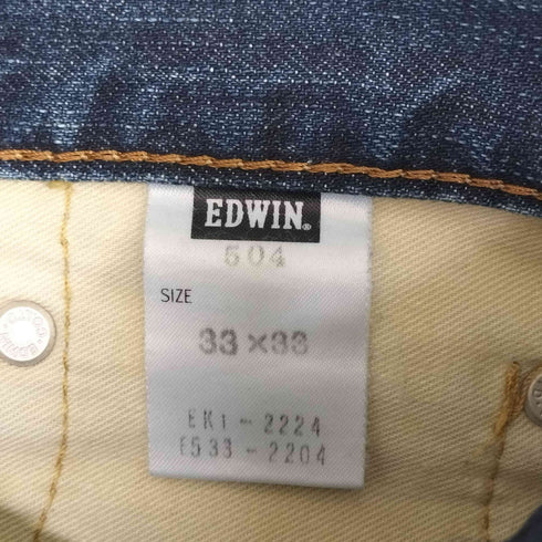 エドウィン EDWIN リメイク ツイード ドッキング デニム パンツ メンズ